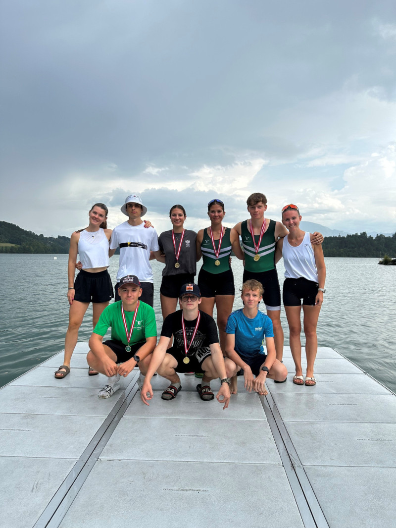 34. Internationale Sprintregatta: Spitzenruderer am Völkermarkter Stausee