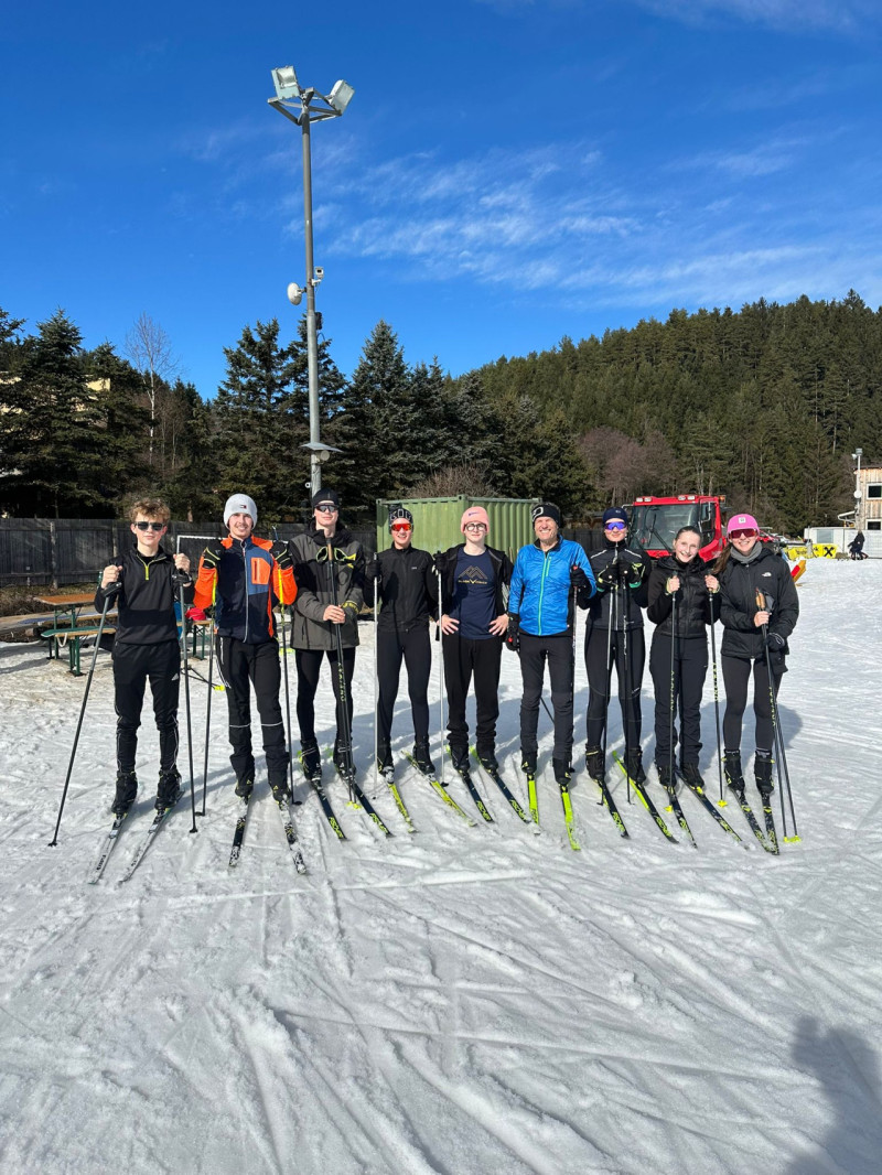 Wintertraining auf der Loipe