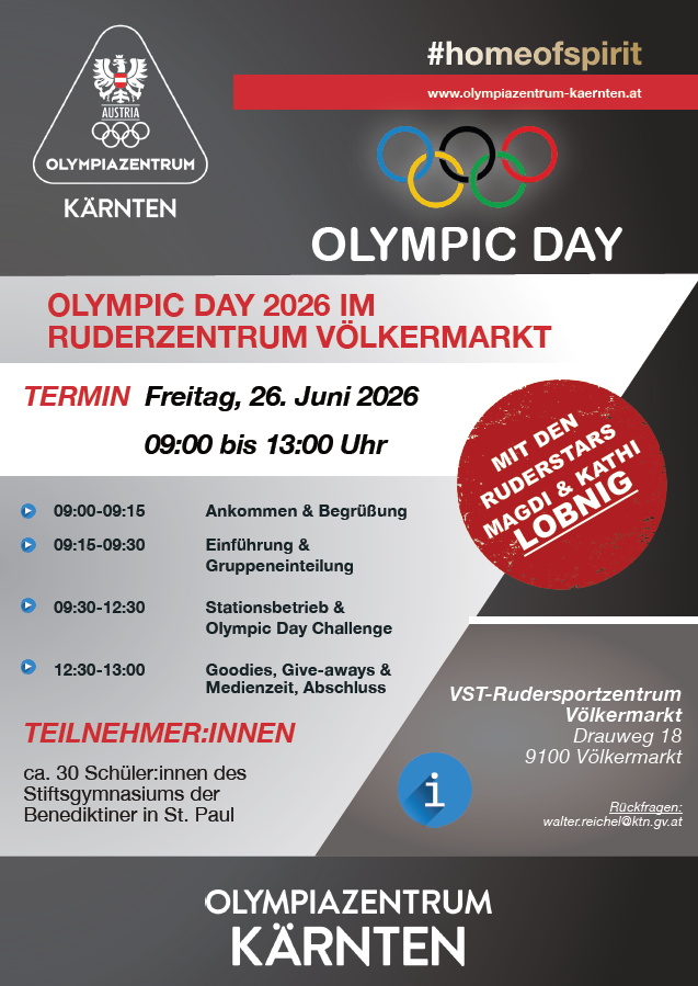 Herzliche Einladung zum OLYMPIC DAY 2026