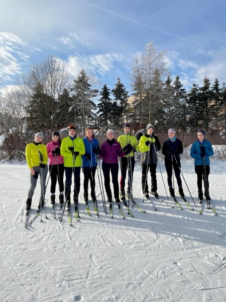 Langlauftraining am Pirkdorfer See